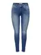 ONLY Female Skinny Jeans ONLBlush Life Mid Skinny Fit Jeans, Farbe:Blau, Jeans/Hosen Neu:XS / 30L