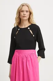 Pulover CHIARA enski, rna barva, 4YGR15 5817Z