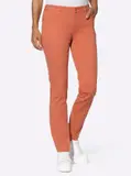 Orange Skinny Jeans für Damen image