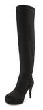 Oversize Overknee Stiefel für Damen image