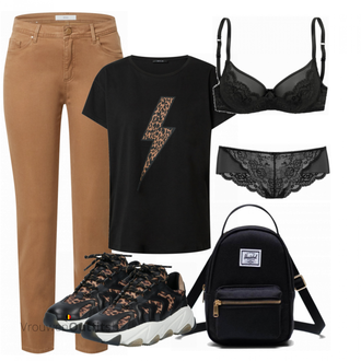 Outfit met blauw Winterschoen ASH "Vrijetijdskleding"