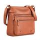 Plambag Umhängetaschen Damen PU Leder Schultertasche, Kleine Crossbody Bag