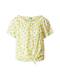 UNITED COLORS OF BENETTON Bluse zitrone / weiß / grasgrün