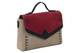 Heine Tasche camel / feuerrot / schwarz
