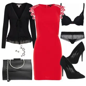 Party Outfits mit Blau About You "Melissa"