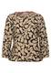 Street One Damen Bluse mit Print in Beige