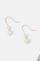 Uhani Lauren Ralph Lauren PE PEARL DBL DROP 14G00852