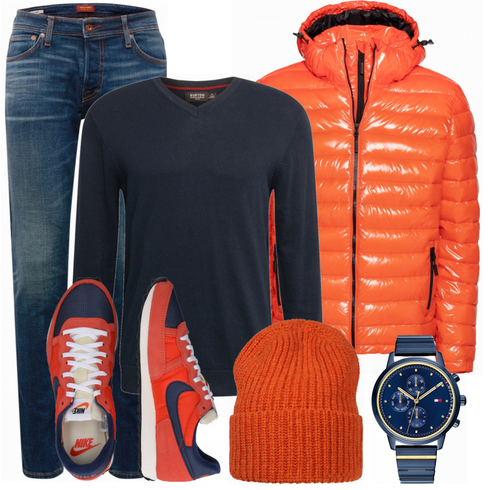 Rot Accessoire Hut About You kombinieren