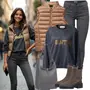 Stiefel mit Hoodies & Sweatshirts kombinieren image