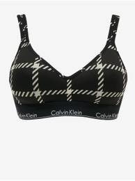 Underwear Black Plaid Bralette