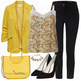 Outfit mit Blau EDC by Esprit "Schickes Business Outfit"