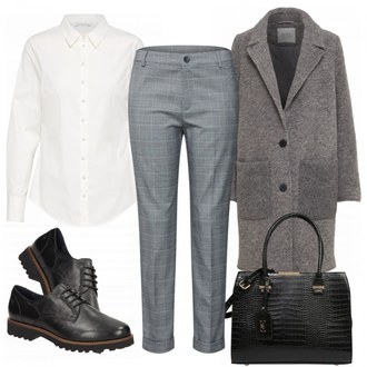 Outfit mit Schwarz Schuh Sioux "Classic"