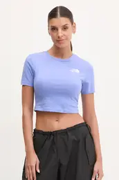 Kratka majica Essential Cropped enska, NF0A55AO0YI1