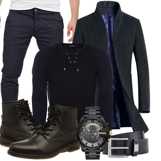 Winter Outfits Büro mit Mischfarben Carisma "Winter Outfit"Look: Büro, Uni, Classic, Feine, Chill, Coole, Lack