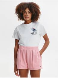 Pink Womens Sweatpants Tommy Jeans - Women