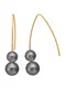 Heideman Ohrschmuck gold / grau
