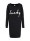 CATWALK JUNKIE Sweatkleid DR LUCK schwarz