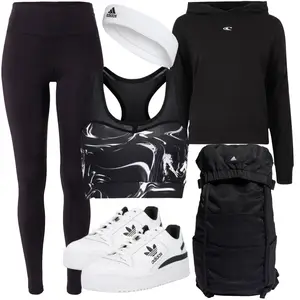 Stylisches Yoga Outfit