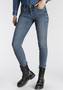 Hellblau Jeans mit Löchern für Damen image