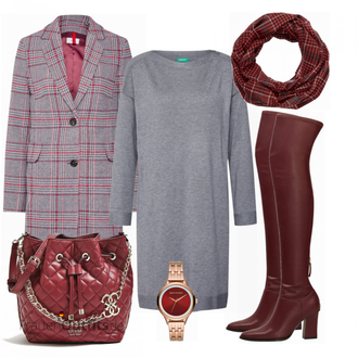 Outfit mit Uhr Armani Exchange "Brax"