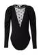 Unique21 Blouse body  zwart