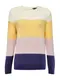 Dorothy Perkins Pullover ''''MULTICOL'''' gelb / rosa / offwhite