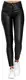 XiuLi Freizeithose Mode Damen Lederhose Sexy Skinny Legging Stretch PU Leder Look Optik Schwarz Schlank Hose Kunstlederhose Push Up Biker Pants (Color : Black, Size : M)