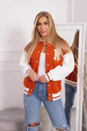 marka niezdefiniowana Insulated sweatshirt baseball foxy