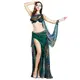 ROYAL SMEELA Bauchtanz Kostüme Floral Chiffon Bauchtanz Kostum Damen Bauchtanz Oberteil Rock Set Frauen karnevalskostüme Bauch tanzen Kleid 4 Stück Anzug Bauchtanz Kleidung Bauchtanz Outfits Anzug