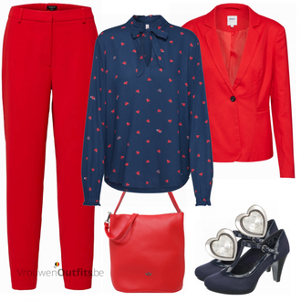 Outfit met Sieraad Ted Baker "Blutsgeschwister Blouse"
