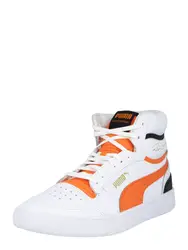 PUMA Sneaker weiß / orange / schwarz