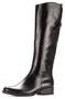 Dunkelrot Overknee Stiefel für Damen image
