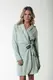 Colourful Rebel Dorin Uni Wrap Mini Dress Jurken Dames - Rok - Jurk - Mint - Maat XXL