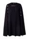 Karen Millen Cape gold / schwarz