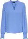 ONLY ONLMETTE V-NECK LS SMOCK TOP NOOS WVN Dames Top - Provence
