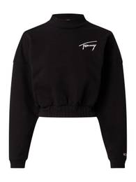 Sweatshirt - TJW BXY CROP SIGNATU black