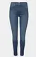 Blaue High Waist Skinny Jeans