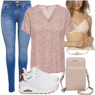 Outfit met Beugelloze bh/Multiway bh/Gevoerde BH/Reliëf BH/Push-up bh/Lederen jassen voor mannen/Zachte beha/Underwire bh/Beugel BH/Driehoekige bh/Lingerie & Badmode/Minimizer bh TRIUMPH "Lichte outfit"