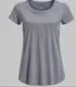 Grau Kurzarm T Shirts für Damen