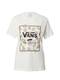 VANS T-Shirt gelb / flieder / schwarz / weiß