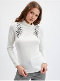 White Ladies Turtleneck - Women