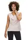 Vera Mont Blusentop mit Glanzeffekt Materialmix