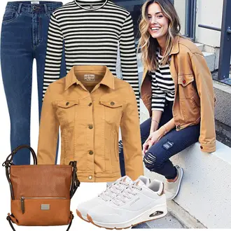90er Jahre Outfits Retro mit Blau/Dunkelblau/Hellblau Slim Fit Jeans/Winterjacke/Jeans mit Schlitz/Thermojeans/Leder Schuhe/Push up Jeans/High Waist Jeans Only, Gelb/Beige/Braun/Orange/Khaki Uniformjacke/Herbstjacke/Crop Jacke/Kurze Jeansjacke/Kurzjacke/Cordjacke/Vintage Jacke/Frühlingsjacke/Sommerjacke Rock Creek, Braun/Beige/Orange Notebook Tasche/Shopper/Schulranzen/Schultertasche/Mannstasche/Tragetasche/Schultertasche Tom Tailor "Perfekt für die Freizeit"Look: Schlichte, Nahtlos, Trendige, Classic, Casual, Elegant, Ausgefallene, Retro, Rad, Workwear, Western, Vintage, Premium, Smart Casual, Schick, Safari, Outdoor