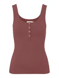 PIECES Top ''''Kitte'''' weinrot