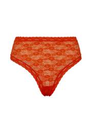Tanga oranžově červená