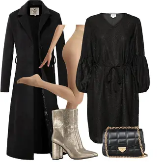 Slim fit Outfit met zwart/wit/purper Women's Trenchcoats/Wintermantel Lange Winterjas/Wollen Mantel/Wollen Winterjas/Trenchcoat/Militaire Mantel/Lange Mantel/Lange mantel/Geklede Mantel/Slip Jas versano "Outfit voor de winter"