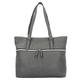 TOM TAILOR Aline Shopper grau / schwarz / weiß