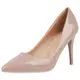 SCARPE VITA Damen Spitze Pumps Elegante Lack Schuhe Stiletto Abendschuhe High Heels Absatzschuhe 190441 Nude 38