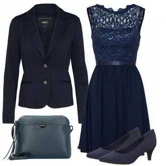 Outfit mit Schwarz CocktailKleid Laona "Beauty"