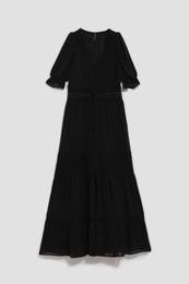 WOMEN'S DRESS L-SU-4054 BLACK
